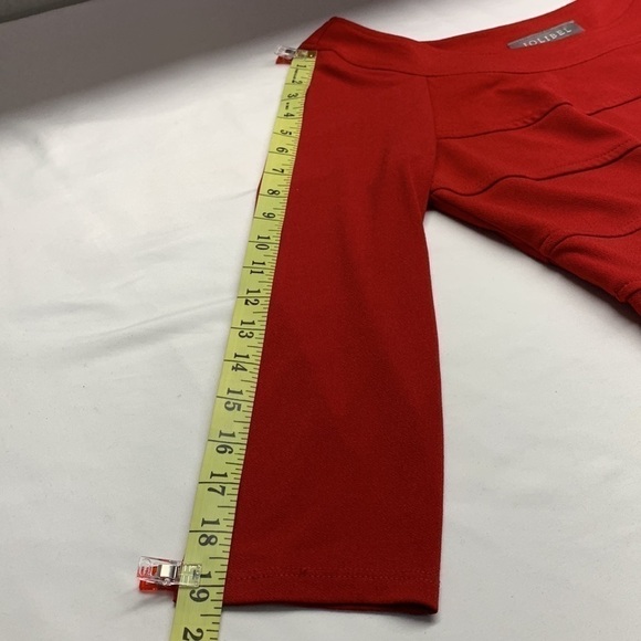 𝅺Jolibel Fully Lined Dress Size 6 Colour Red Made in Canada - Picture 7 of 9